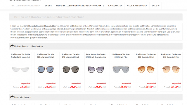 Sale Angebote Brillen & Linsen Produktsuche
